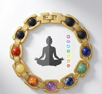 7 Chakra Rudraksha Healing Bracelet