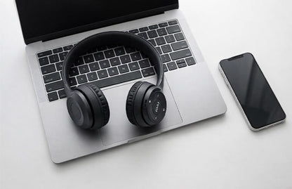 P47 Dual-Mode Wireless & Wired Over-Ear Headphones with Mic